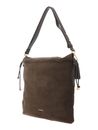 COCCINELLE Lidia Suede Le. / Smooth Le. Shoulderbag Fango / Fango