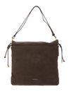 COCCINELLE Lidia Suede Le. / Smooth Le. Shoulderbag Fango / Fango