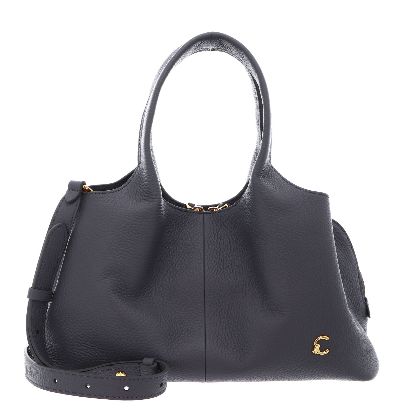 COCCINELLE Nell Handbag Grained Leather Stove