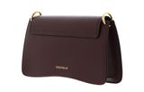 COCCINELLE C-Me Calf Hi-Tech Crossbody Bag Berry