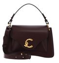 COCCINELLE C-Me Calf Handbag Smooth Leather Berry COCCINELLE C-Me Calf Handbag Smooth Leather Berry