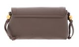 COCCINELLE Thess Mini Bag Grained Leather Warm Taupe COCCINELLE Thess Mini Bag Grained Leather Warm Taupe