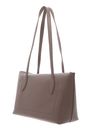 COCCINELLE Thess Handbag Grained Leather Warm Taupe COCCINELLE Thess Handbag Grained Leather Warm Taupe