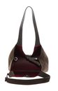 COCCINELLE C-Easy Suede Handbag Fango / Fango