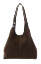 COCCINELLE C-Easy Suede Handbag Fango / Fango