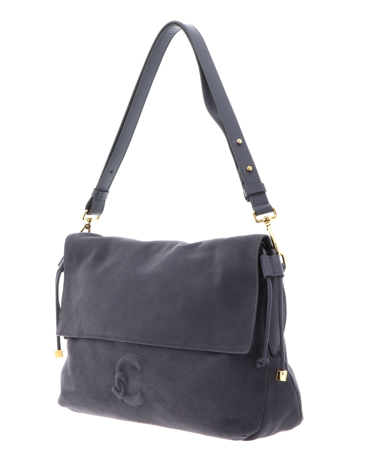 COCCINELLE Lidia Handbag Suede Leather / Smooth Leather Stove / Stove COCCINELLE Lidia Handbag Suede Leather / Smooth Leather Stove / Stove