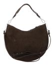 COCCINELLE Sunup Handbag Suede Leather Fango COCCINELLE Sunup Handbag Suede Leather Fango