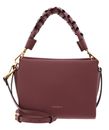 COCCINELLE Boheme Grana Double Crossbody Double Grainy Leather Wint. Rose / Berry COCCINELLE Boheme Grana Double Crossbody Double Grainy Leather Wint. Rose / Berry
