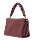 COCCINELLE Boheme Grana Double Crossbody Double Grainy Leather Wint. Rose / Berry COCCINELLE Boheme Grana Double Crossbody Double Grainy Leather Wint. Rose / Berry
