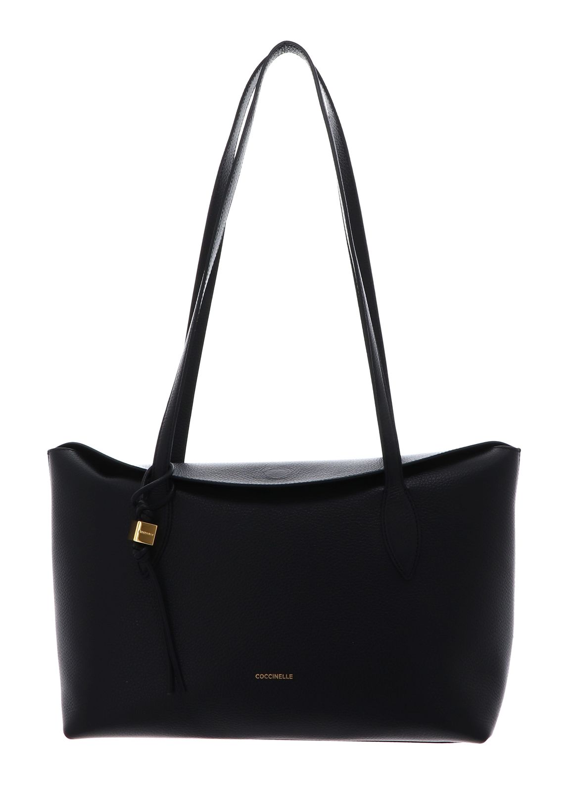 COCCINELLE Thess Handbag Grained Leather Noir