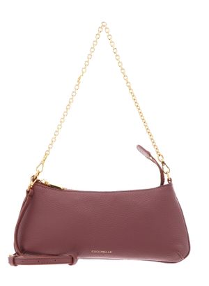 COCCINELLE C-Me Chain Mini Bag Grained Leather Winter Rose COCCINELLE C-Me Chain Mini Bag Grained Leather Winter Rose