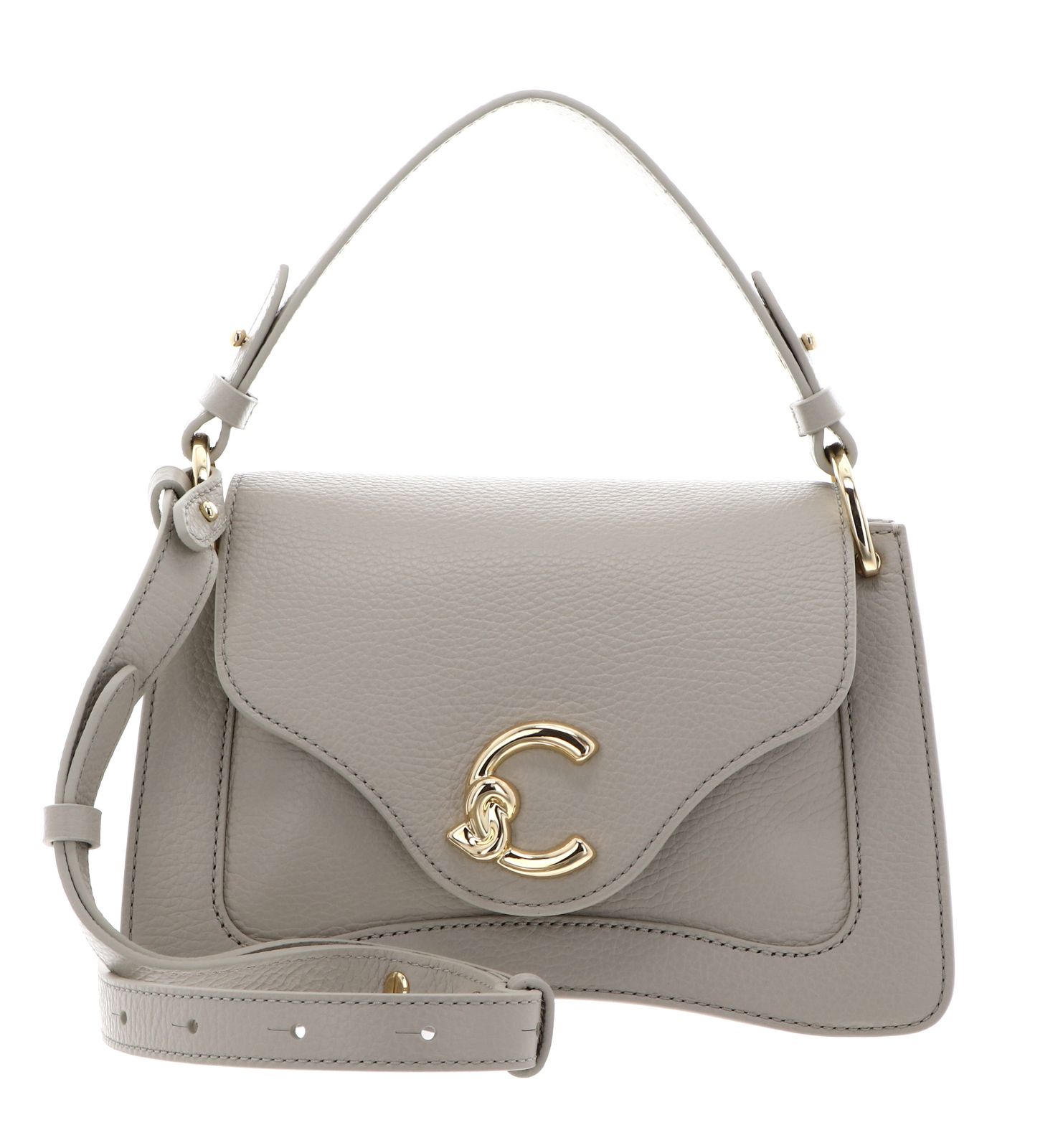 COCCINELLE C-Me Handbag Grained Leather Eucalipto