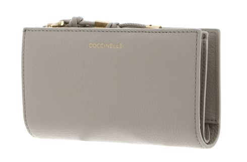 COCCINELLE Pansy Wallet Grained Leather Eucalipto COCCINELLE Pansy Wallet Grained Leather Eucalipto