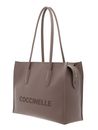 COCCINELLE Myrtha26 Handbag Grained Leather Warm Taupe COCCINELLE Myrtha26 Handbag Grained Leather Warm Taupe