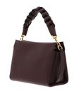 COCCINELLE Boheme Grana Double Crossbody Double Grainy Leather Berry / Wint. Rose