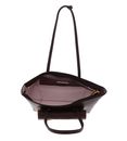 COCCINELLE Double Beat Grained Leather Handbag Berry COCCINELLE Double Beat Grained Leather Handbag Berry