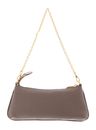 COCCINELLE C-Me Chain Mini Bag Grained Leather Warm Taupe COCCINELLE C-Me Chain Mini Bag Grained Leather Warm Taupe