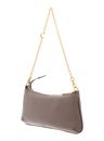 COCCINELLE C-Me Chain Mini Bag Grained Leather Warm Taupe COCCINELLE C-Me Chain Mini Bag Grained Leather Warm Taupe