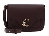 COCCINELLE C-Me Crossbody Bag Grained Leather Berry