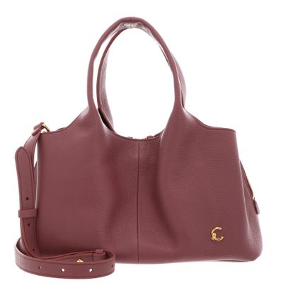 COCCINELLE Nell Handbag Grained Leather Winter Rose COCCINELLE Nell Handbag Grained Leather Winter Rose