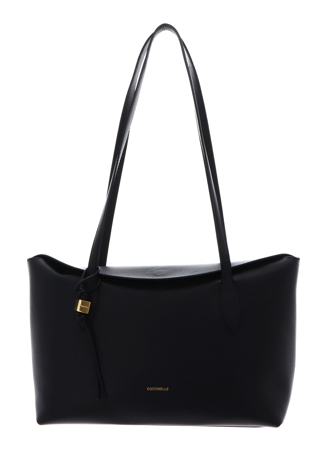 COCCINELLE Thess Handbag Grained Leather Noir