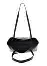 COCCINELLE Thess Handbag Grained Leather Noir COCCINELLE Thess Handbag Grained Leather Noir