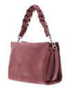 COCCINELLE Boheme Handbag Suede Grainy Leather Wint. Rose / W. Ros COCCINELLE Boheme Handbag Suede Grainy Leather Wint. Rose / W. Ros