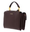 COCCINELLE Arlettis Handbag Grainy Leather Berry COCCINELLE Arlettis Handbag Grainy Leather Berry