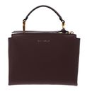 COCCINELLE Arlettis Handbag Grainy Leather Berry COCCINELLE Arlettis Handbag Grainy Leather Berry
