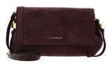 COCCINELLE Thess Mini Bag Suede Leather / Grained Leather Berry / Berry COCCINELLE Thess Mini Bag Suede Leather / Grained Leather Berry / Berry