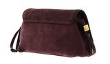 COCCINELLE Thess Mini Bag Suede Leather / Grained Leather Berry / Berry COCCINELLE Thess Mini Bag Suede Leather / Grained Leather Berry / Berry