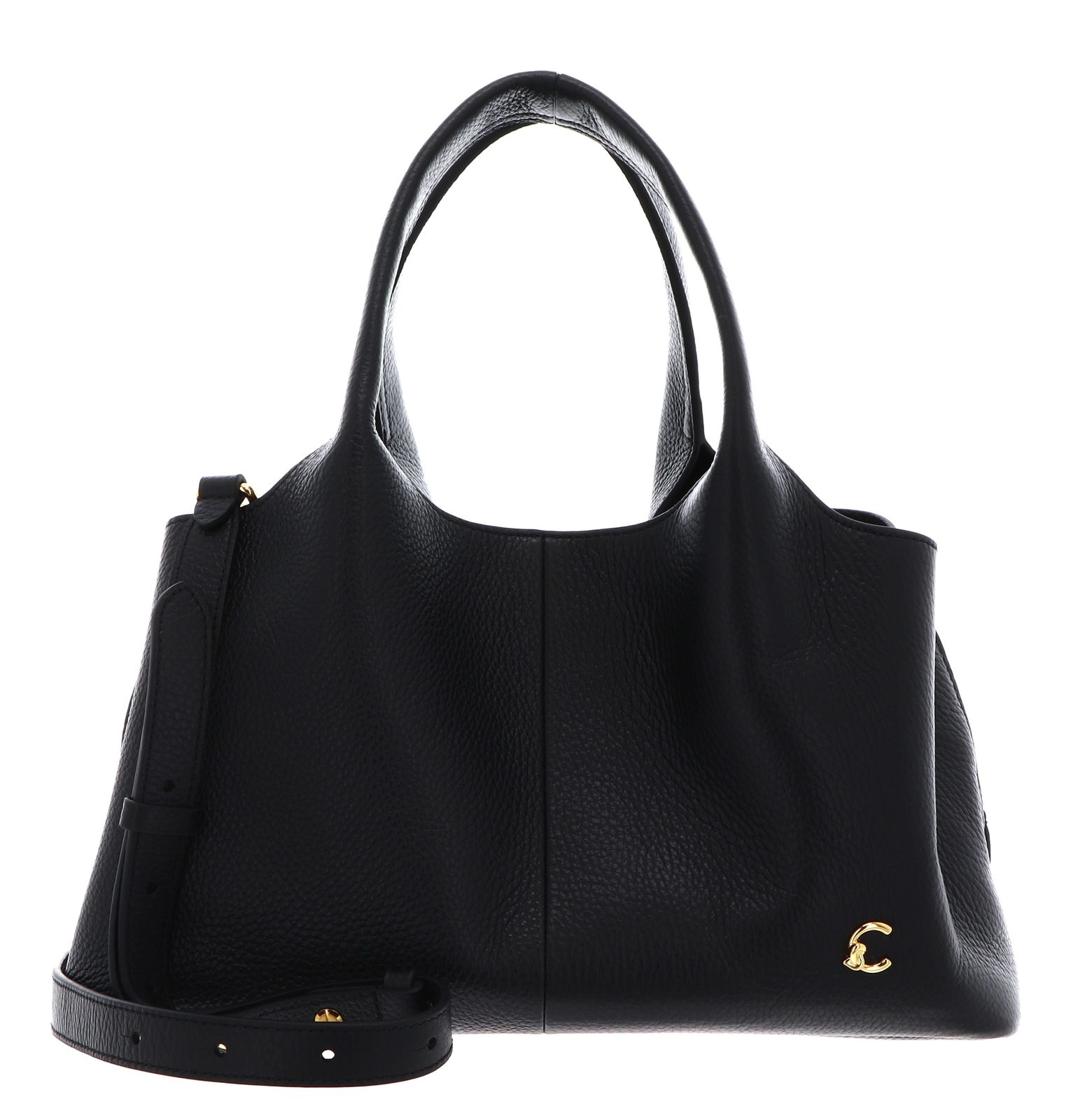 COCCINELLE Nell Handbag Grained Leather Noir
