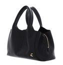 COCCINELLE Nell Handbag Grained Leather Noir COCCINELLE Nell Handbag Grained Leather Noir