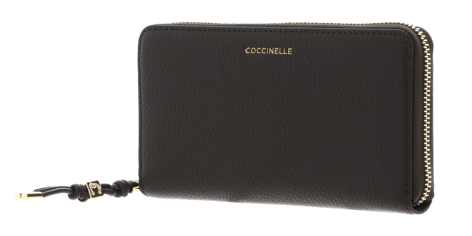 COCCINELLE Pansy Wallet Grained Leather Fango