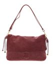 COCCINELLE Lidia Handbag Suede Leather / Smooth Leather Wint. Rose / W. Ros COCCINELLE Lidia Handbag Suede Leather / Smooth Leather Wint. Rose / W. Ros