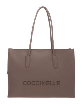 COCCINELLE Myrtha26 Handbag Grained Leather Warm Taupe COCCINELLE Myrtha26 Handbag Grained Leather Warm Taupe