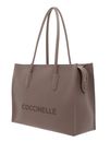 COCCINELLE Myrtha26 Handbag Grained Leather Warm Taupe COCCINELLE Myrtha26 Handbag Grained Leather Warm Taupe