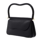 COCCINELLE Cora Handbag Calf Smooth Leather Noir COCCINELLE Cora Handbag Calf Smooth Leather Noir