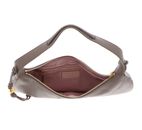 COCCINELLE Thess Shoulder Bag Grained Leather Warm Taupe