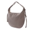 COCCINELLE Thess Shoulder Bag Grained Leather Warm Taupe