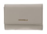 COCCINELLE Metallic Soft Wallet Grainy Leather Eucalipto COCCINELLE Metallic Soft Wallet Grainy Leather Eucalipto
