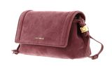 COCCINELLE Thess Mini Bag Suede Leather / Grained Leather Wint. Rose / W. Ros COCCINELLE Thess Mini Bag Suede Leather / Grained Leather Wint. Rose / W. Ros