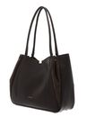 COCCINELLE Pansy Handbag Smooth Leather / Suede Leather Fango / Fango COCCINELLE Pansy Handbag Smooth Leather / Suede Leather Fango / Fango