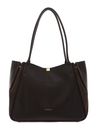COCCINELLE Pansy Handbag Smooth Leather / Suede Leather Fango / Fango COCCINELLE Pansy Handbag Smooth Leather / Suede Leather Fango / Fango