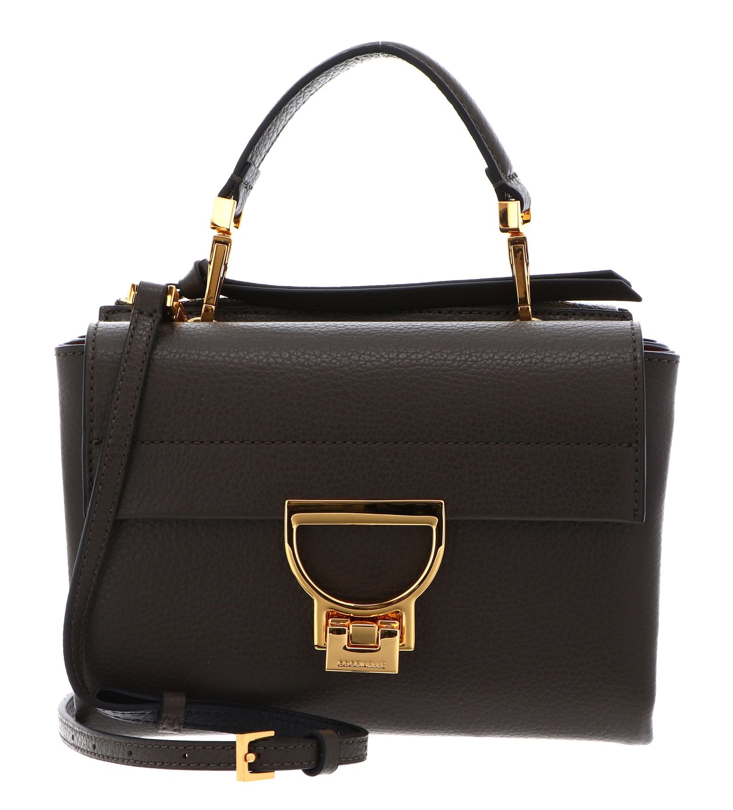 COCCINELLE Arlettis Handbag Grainy Leather Fango