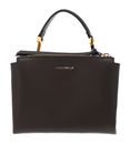COCCINELLE Arlettis Handbag Grainy Leather Fango COCCINELLE Arlettis Handbag Grainy Leather Fango