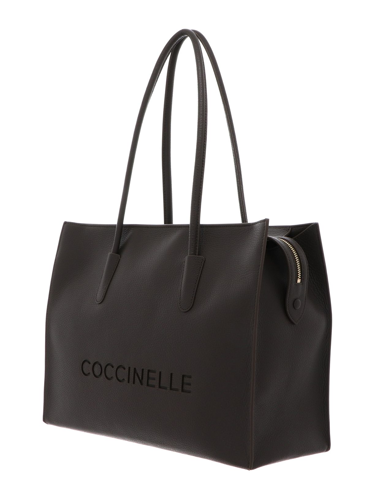 COCCINELLE Myrtha26 Handbag Grained Leather Fango COCCINELLE Myrtha26 Handbag Grained Leather Fango