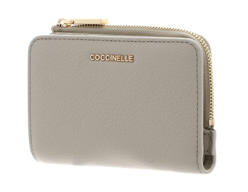 COCCINELLE Metallic Soft Wallet Eucalipto COCCINELLE Metallic Soft Wallet Eucalipto