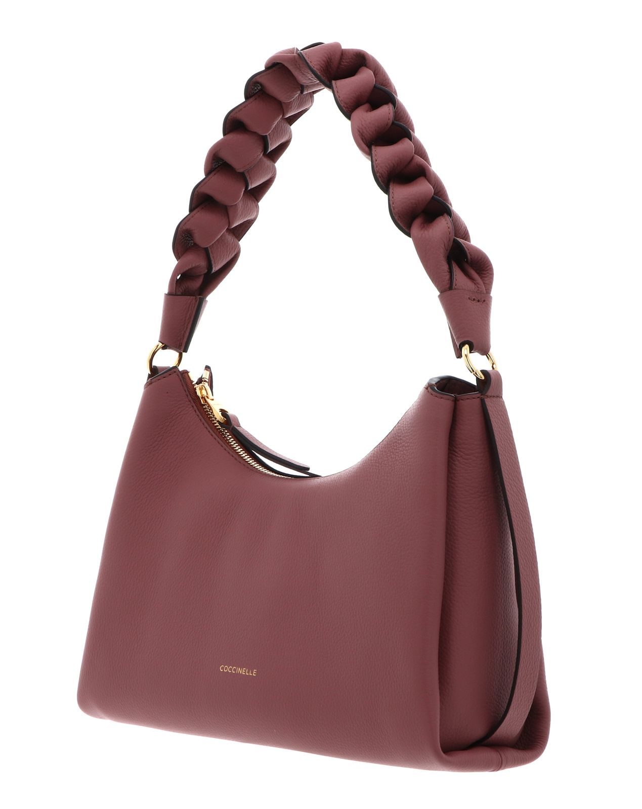 COCCINELLE Boheme Grana Double Shoulder Bag M Wint. Rose / Berry COCCINELLE Boheme Grana Double Shoulder Bag M Wint. Rose / Berry