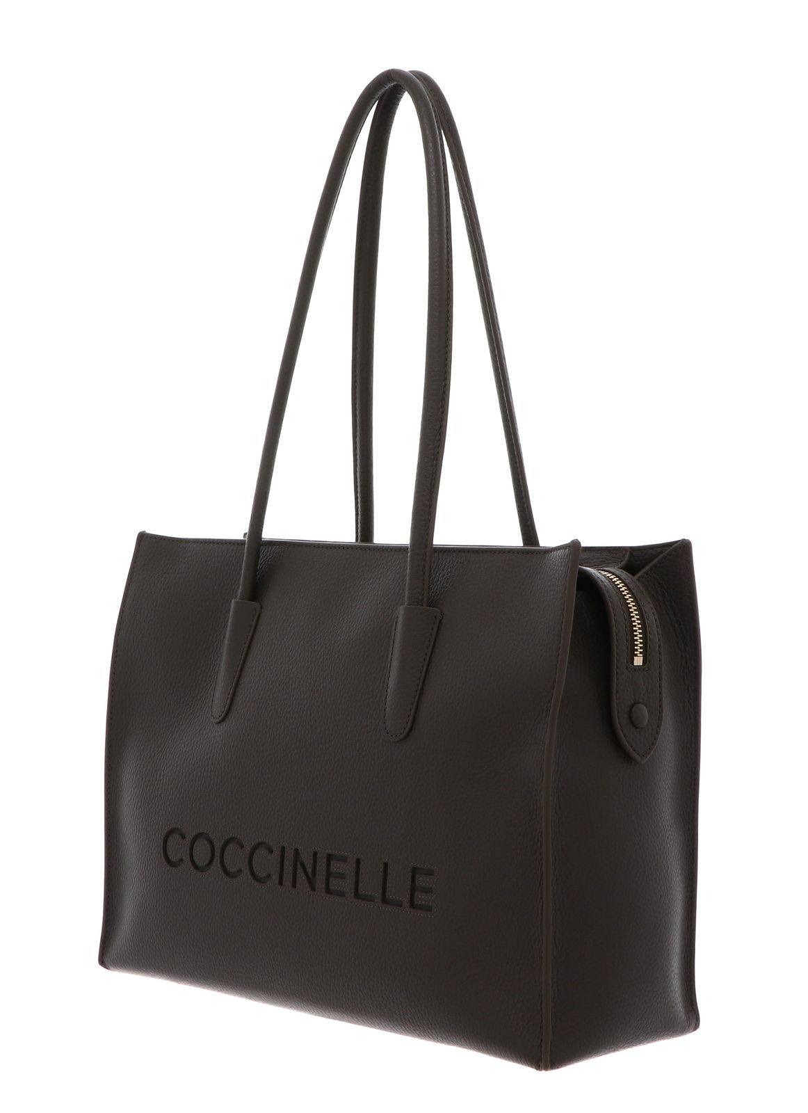 COCCINELLE Myrtha26 Handbag Grained Leather Fango COCCINELLE Myrtha26 Handbag Grained Leather Fango